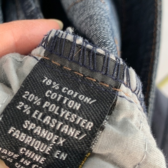 VINTAGE Contrast High Rise Flared Jeans - Picture 6 of 10